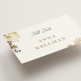 "Heritage" - Place Cards in Honeysuckle by Leah Bisch - Detail
