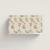 "Radiant Botany" - Place Cards in Mint by Simona Camp - Folded Back of Card