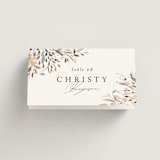 "Undone" - Place Cards in Garden by Itsy Belle Studio - Folded with Free Guest Printing