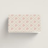 "Victorian" - Place Cards in Versailles by Claudia Orengo - Folded Back of Card