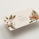 "Delicate" - Place Cards in Terracotta by Susan Moyal - Detail