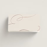 "And Centered" - Place Cards in Cream by Hooray Creative - Blank front