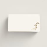 "Vining" - Place Cards in Chantilly by Jessica Williams - Blank front