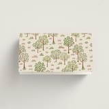 "Countryside" - Place Cards in Rose Quartz by Paper Sun Studio - Folded Back of Card