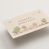 "Countryside" - Place Cards in Rose Quartz by Paper Sun Studio - Detail