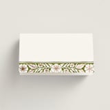 "Inlay Frame" - Place Cards in Avocado by Katharine Watson - Blank front