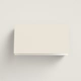 "To Hold" - Place Cards in Ivory by Carolyn Nicks - Folded Back of Card