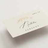 "To Hold" - Place Cards in Ivory by Carolyn Nicks - Detail