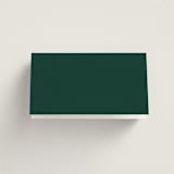 "Illuminated Storybook" - Place Cards in Evergreen by Alethea and Ruth - Folded Back of Card
