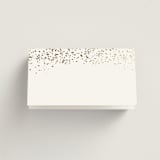 "Effervescent" - Place Cards in Dove by Meggy Masters - Blank front