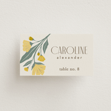 "storybook garden" - Place Cards in Buttercup by Karidy Walker - Front with Free Guest Printing