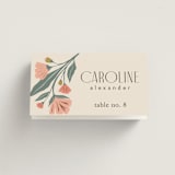 "storybook garden" - Place Cards in Rose by Karidy Walker - Folded with Free Guest Printing