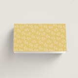 "storybook garden" - Place Cards in Buttercup by Karidy Walker - Folded Back of Card