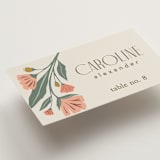 "storybook garden" - Place Cards in Rose by Karidy Walker - Detail