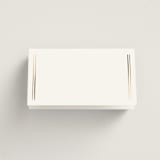 "Classic Elegance" - Place Cards in Pearl by Nicole Walsh - Blank front