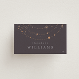 "North" - Place Cards in Twilight by Baumbirdy - Front with Free Guest Printing