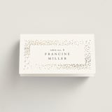 "Flicker" - Place Cards in Sparkle by Pixel and Hank - Folded with Free Guest Printing