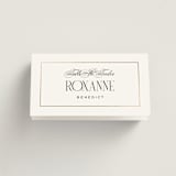 "Unite" - Place Cards in Opal by Leah Bisch - Folded with Free Guest Printing