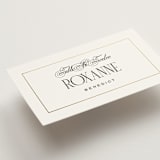 "Unite" - Place Cards in Opal by Leah Bisch - Detail