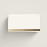"Defined" - Place Cards in Snow by mo kelley - Blank front