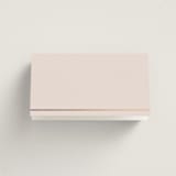 "Deco Band" - Place Cards in Blush by Kindred Fields - Blank front