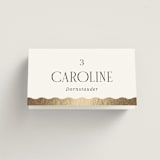 "Inventive" - Place Cards in Pepper by Olivia Raufman - Folded with Free Guest Printing