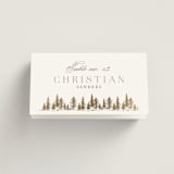 "Colorado" - Place Cards in Earth by Mansi Verma - Folded with Free Guest Printing