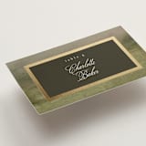 "Hillside" - Place Cards in Graphite by Everett Paper Goods - Detail