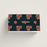 "Wedding birds" - Place Cards in Onyx by Ana de Sousa - Folded Back of Card