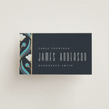 "Deco pattern" - Place Cards in Cote d'azur by Ana de Sousa - Front with Free Guest Printing