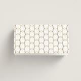 "Postcard" - Place Cards in Snow by Kaydi Bishop - Folded Back of Card
