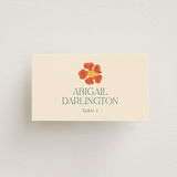 "Tropical garden" - Place Cards in Jungle by Simona Camp - Front with Free Guest Printing