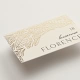 "Royalty" - Place Cards in Cream by Jen Owens - Detail