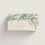 "fresh tropical" - Place Cards in Greenery by Phrosné Barwood - Folded with Free Guest Printing