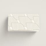 "The Wedding" - Place Cards in Marshmallow by Kaydi Bishop - Folded Back of Card