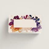 "Bouquet" - Place Cards in Cream by Lori Wemple - Blank front