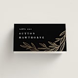 "Bianca" - Place Cards in Ink by Kristie Kern - Folded with Free Guest Printing