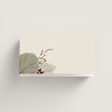 "Jasmine" - Place Cards in Dusk by Susan Moyal - Folded Back of Card