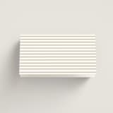 "Chic Monogram" - Place Cards in Porcelain by Mansi Verma - Folded Back of Card