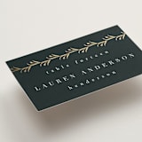 "For Eternity" - Place Cards in Midnight by Ana de Sousa - Detail