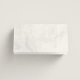 "Regent" - Place Cards in Opal by Robert and Stella - Folded Back of Card