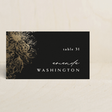 "fairytale dust" - Place Cards in Midnight by Phrosné Barwood - Front with Free Guest Printing