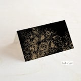 "fairytale dust" - Place Cards in Midnight by Phrosné Barwood - Folded Back of Card
