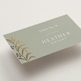"Riviera" - Place Cards in Willow by Leia Matt - Detail