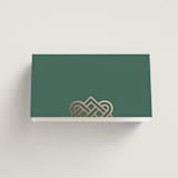 "Celtic Love Knot" - Place Cards in Clover by Kerry Doyle - Blank front