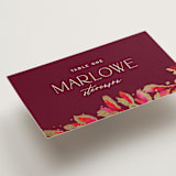 "Bright abstract" - Place Cards in Sangria by Jessica Corliss - Detail