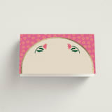 "Indian garden" - Place Cards in Pistachio by Creo Study - Blank front