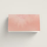 "Love Blossom" - Place Cards in Blush by Petra Kern - Folded Back of Card
