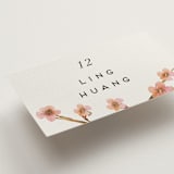 "Love Blossom" - Place Cards in Blush by Petra Kern - Detail
