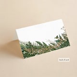 "Fresh Vines" - Place Cards in Fern by Susan Moyal - Folded Back of Card